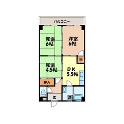 道ノ尾駅 徒歩15分 3階の物件間取画像